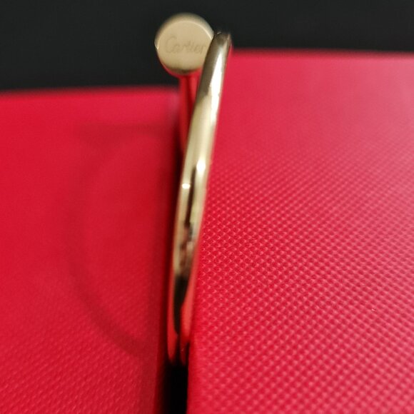 18k gold bangle - Nail cuff bangle - Pics part 2 - Picture 8 of 16